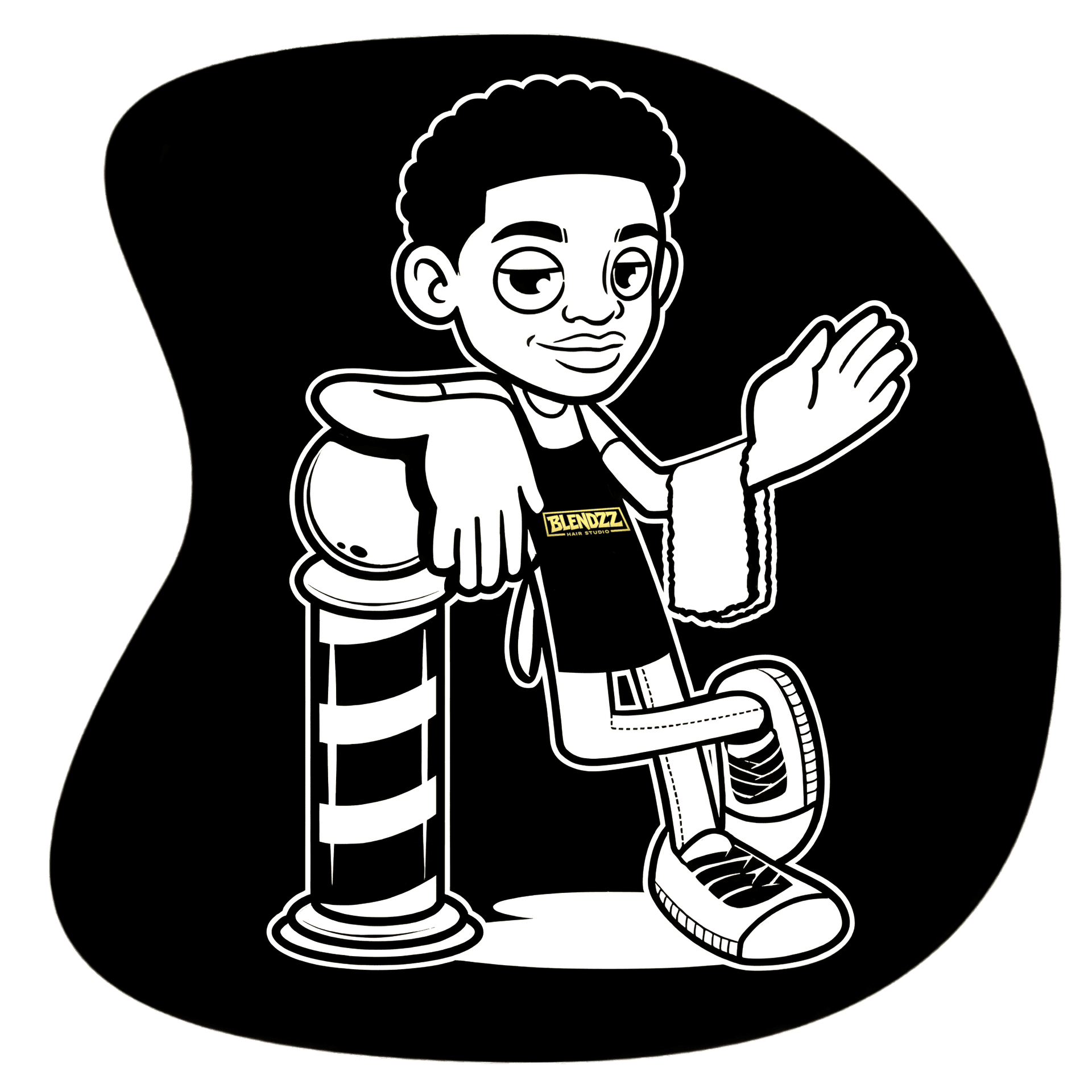 Blendzz karakterillustrasjon